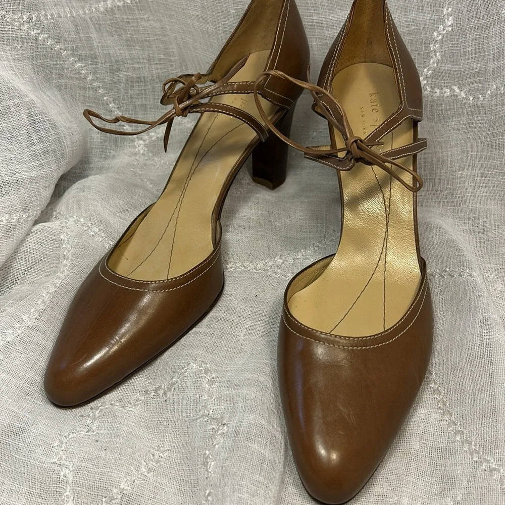 NWOT Kate Spade super soft glove leather elegant heels